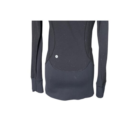 Lululemon Womens Dance Studio Jacket Size 4 Full Zip Up Hooded Long Activewear - Picture 6 of 8